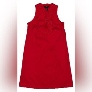 Alfani Red Ruffle Sheath Dress, 2P